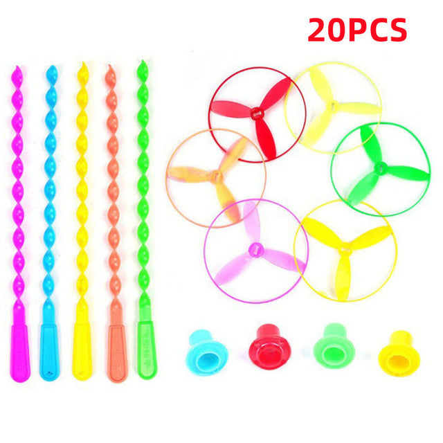 Platillo Volador Manual para Niños - Juguete de Exterior Pack 20 Piezas