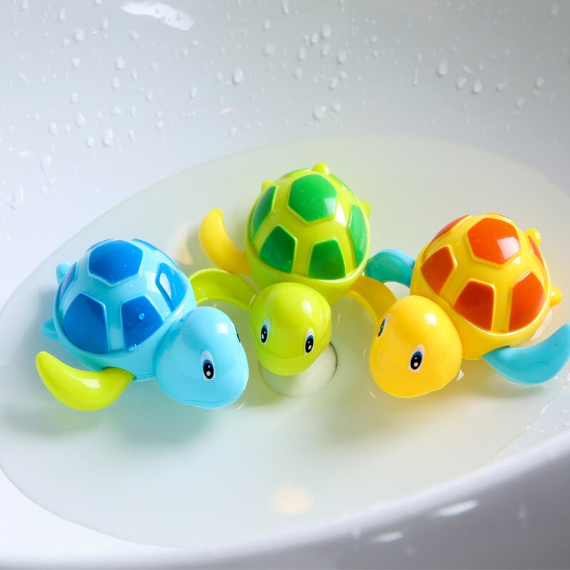 Juguete de Tortuga a Cuerda para el Baño de Niños - Diversión en el Agua