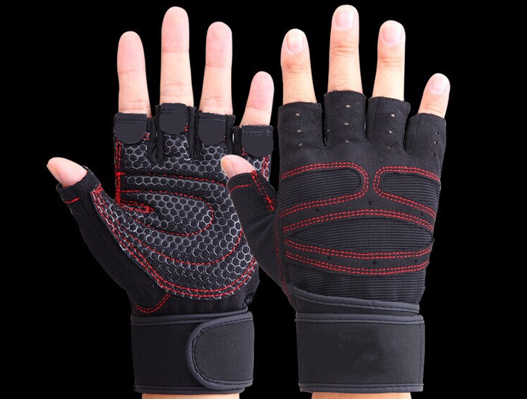 Guantes de Fitness sin Dedos para Gimnasio