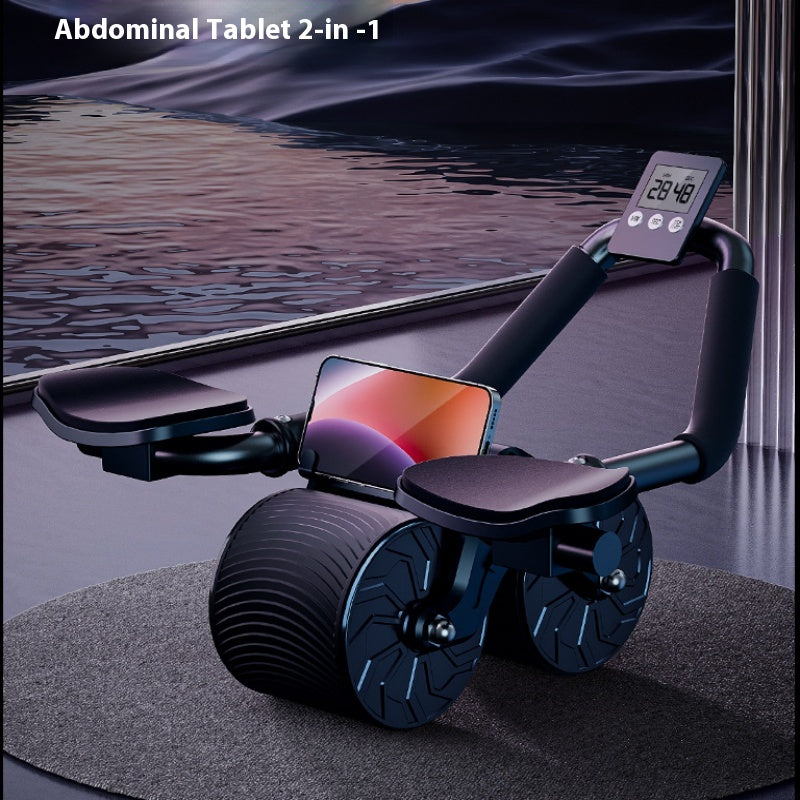 Rueda Abdominal con Rebote Automático - Entrenamiento de Core en Casa