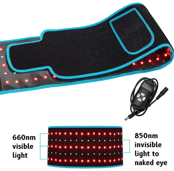 Cinturón de Terapia Infrarroja con 105 LED - Alivio del Dolor y Relajación Muscular