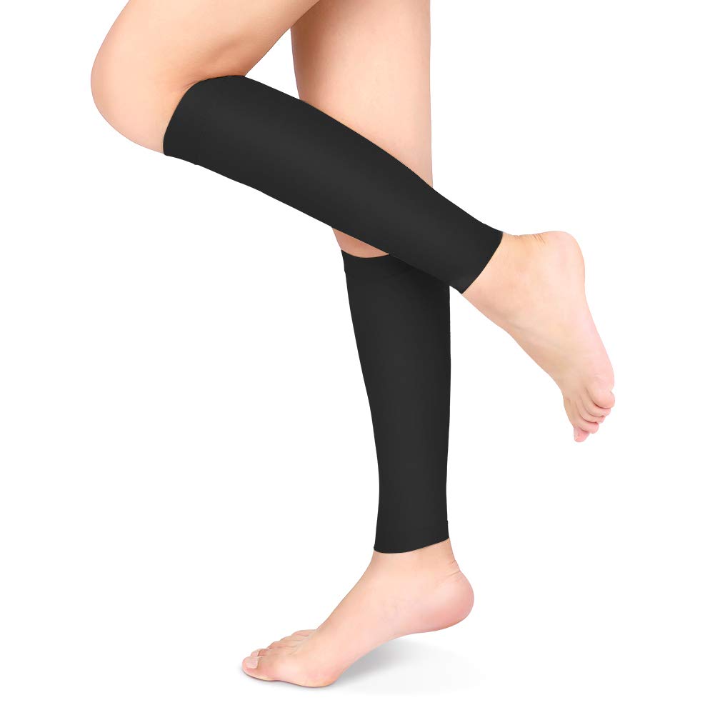 Medias de Compresión 20-30 mmHg sin Pie - Varices, Edema, Running y Maternidad