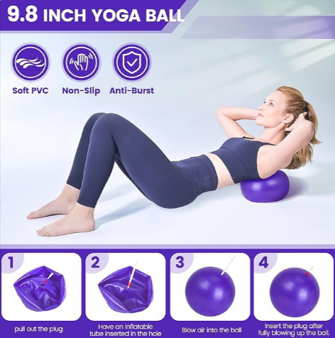 Set Completo de Yoga y Pilates 13 Piezas - Tonificación, Flexibilidad y Recuperación