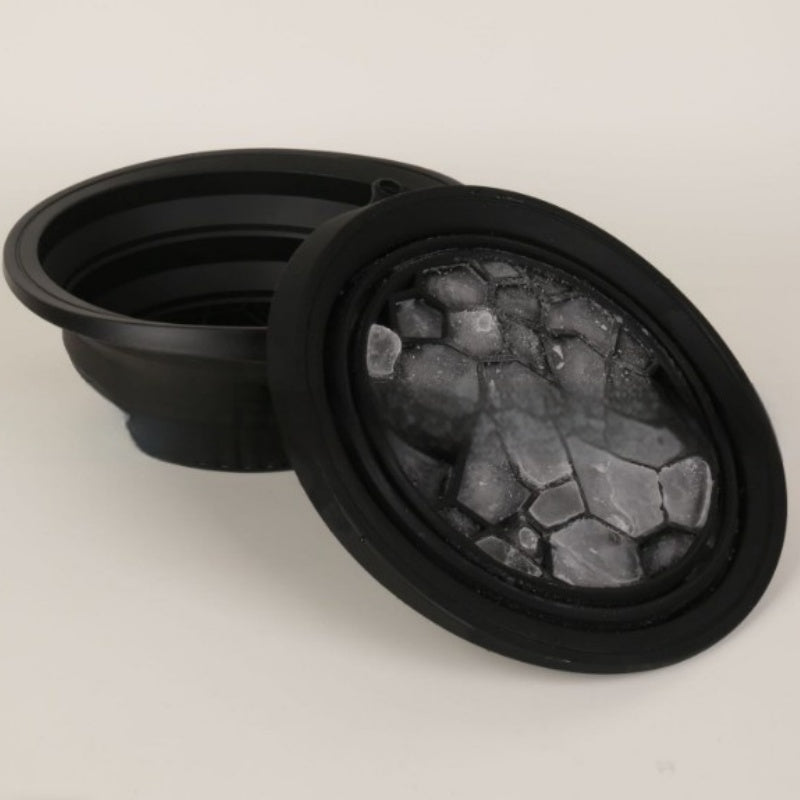 Cubo de Hielo Plegable de Silicona - Portátil y Reutilizable
