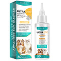 Limpiador de Oídos para Mascotas 50ml - Higiene Suave para Perros y Gatos