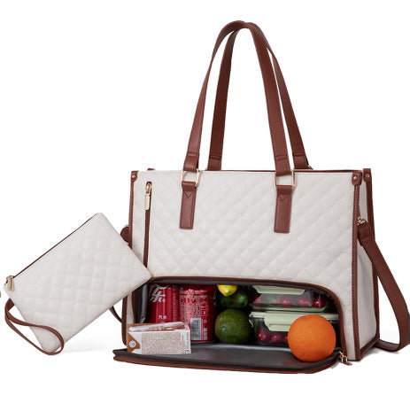 Bolsa Térmica para Mujer - Elegante y Espaciosa para la Comida