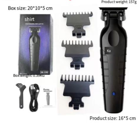 Cortapelos Profesional Kemei - Maquinilla Eléctrica para Hombre con Cuchilla de Titanio
