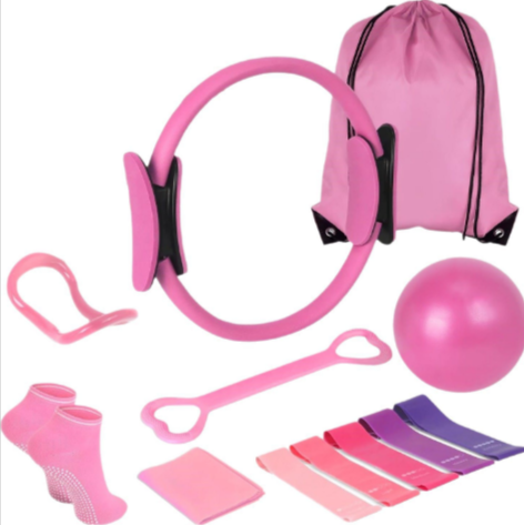 Set Completo de Yoga y Pilates 13 Piezas - Tonificación, Flexibilidad y Recuperación