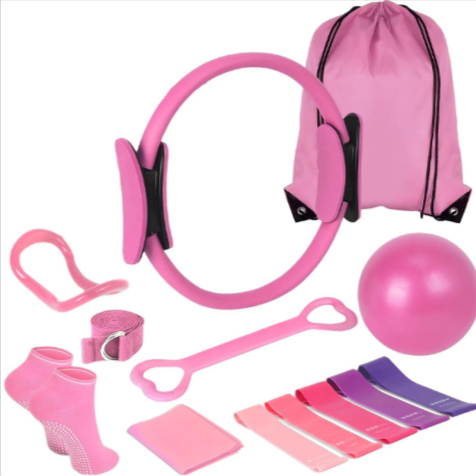 Set Completo de Yoga y Pilates 13 Piezas - Tonificación, Flexibilidad y Recuperación