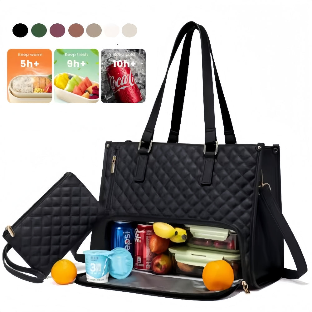 Bolsa Térmica para Mujer - Elegante y Espaciosa para la Comida