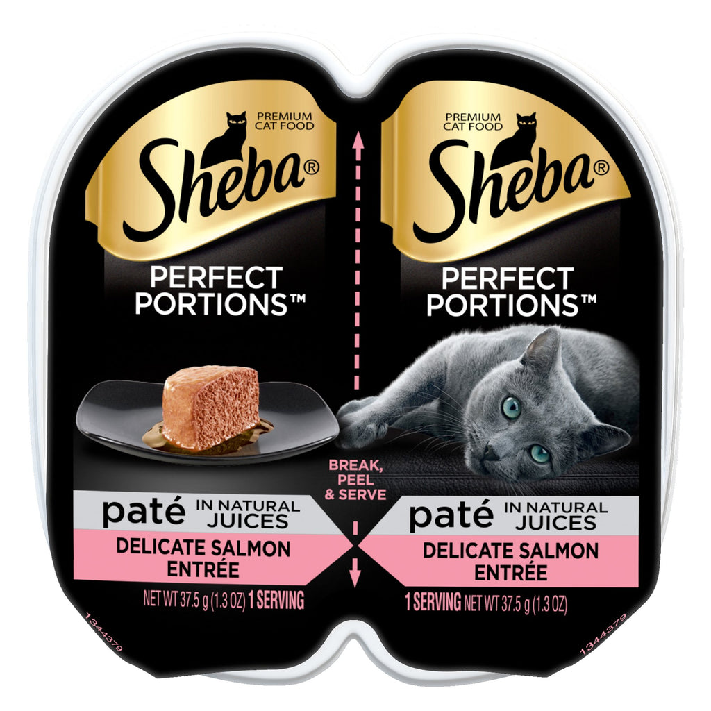 Comida Húmeda para Gatos Sheba Perfect Portions - Paté de Salmón Pack 2 Unidades