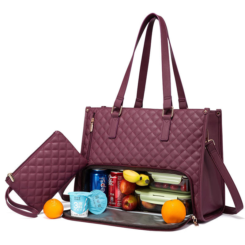 Bolsa Térmica para Mujer - Elegante y Espaciosa para la Comida