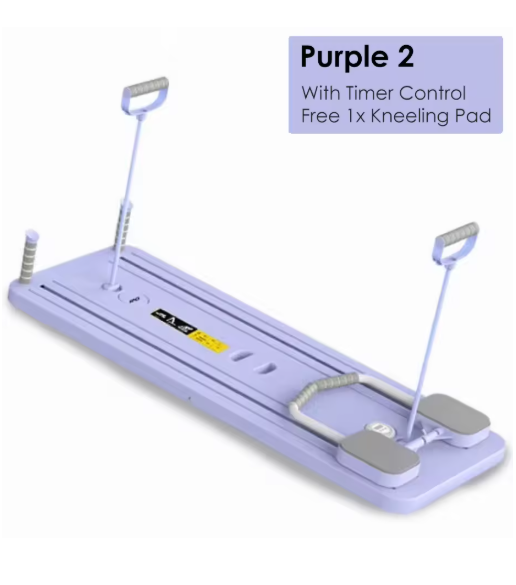Tabla de Fitness Multifuncional con Rueda Abdominal - Entrenamiento Completo en Casa