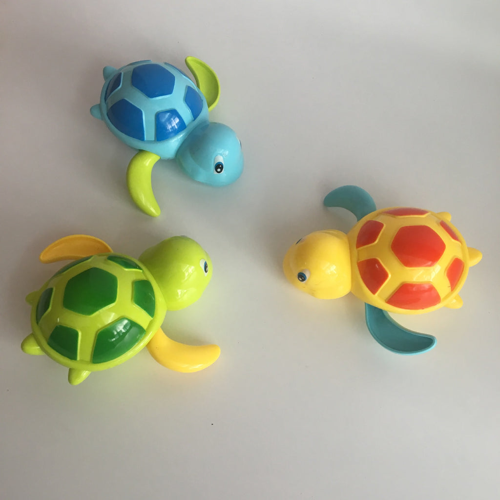 Juguete de Tortuga a Cuerda para el Baño de Niños - Diversión en el Agua