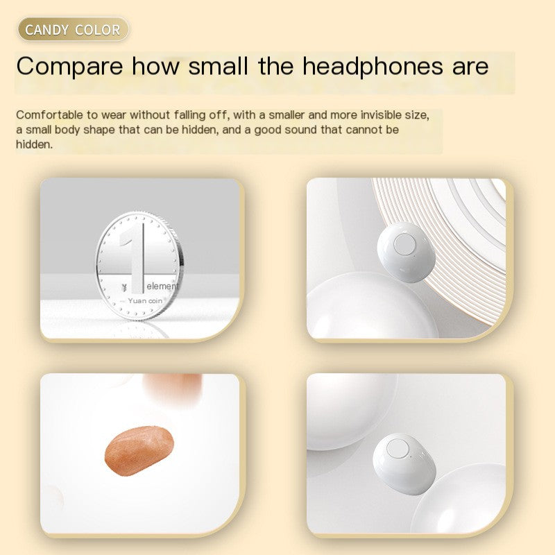 Auriculares Bluetooth Inalámbricos Mini Pro4SS - True Wireless con Estuche de Carga