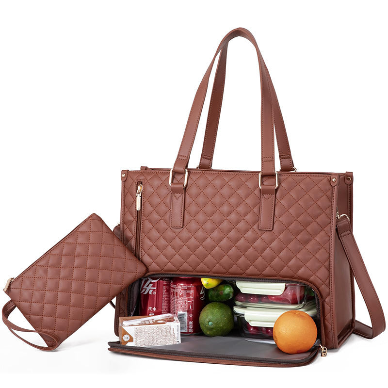 Bolsa Térmica para Mujer - Elegante y Espaciosa para la Comida
