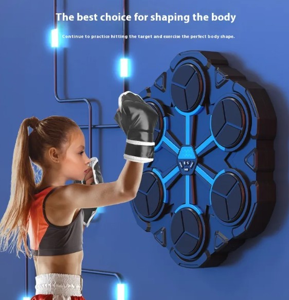 Diana de Boxeo Interactiva con Bluetooth y Música - Entrena en Casa