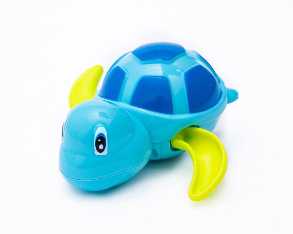 Juguete de Tortuga a Cuerda para el Baño de Niños - Diversión en el Agua