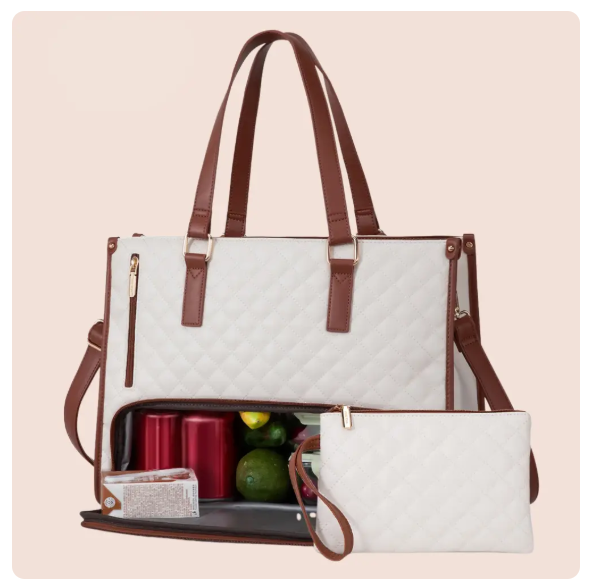 Bolsa Térmica para Mujer - Elegante y Espaciosa para la Comida